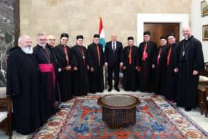 “Any settlement will take place through us, not at our expense.” Aoun: We welcome any country that helps us, including Iran