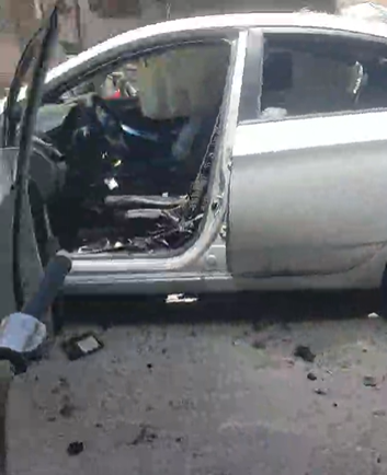 An explosive device rocks the Aleppo countryside…an explosion hits the car of a leader in the Syrian Ministry of Defense (video)
