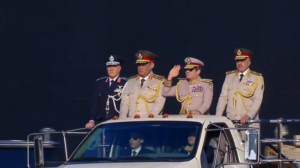 In his military uniform… Al-Sisi inaugurates the headquarters of the state’s strategic command