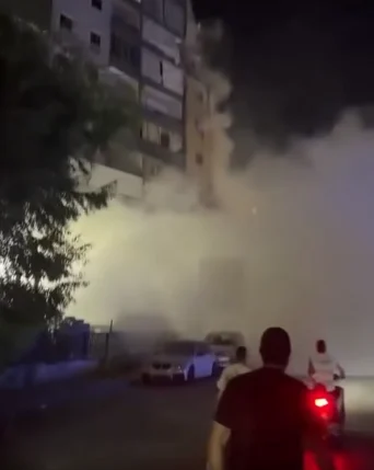 Seconds that separated life from disaster… Details of the moments of terror in the “Zaghloul” building (video)