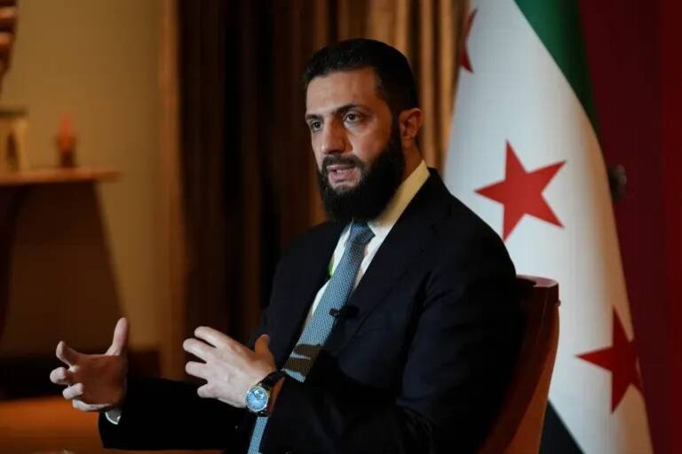Accusations exceeding 14 years… Al-Sharaa: Hezbollah displaced the Syrians