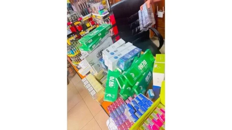 Al-Regie pursues smugglers… seizing counterfeit cigarettes, honey, and cigars