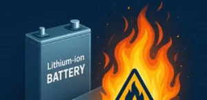 57% of lithium battery fires occur while charging devices… a report warns