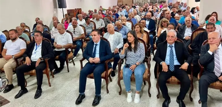 A consultative meeting in Sidon to discuss support for the agricultural sector