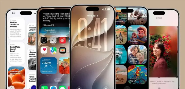 A more elegant and simple appearance for the iPhone lock screen in iOS 27
