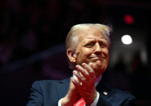 “My approval rating is 59%.” Trump brags about his popularity in a new post