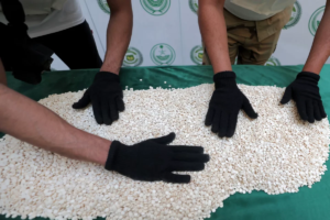 A “lentil” shipment conceals the surprise…thwarting the smuggling of about two million narcotic pills into Saudi Arabia