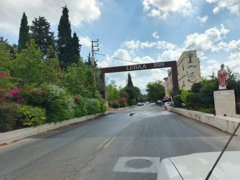 A hole in the road and thirst in the fields… a fault that stops irrigation water