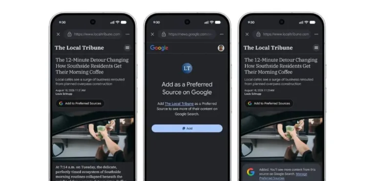 Google is moving to save websites from the “suffocation” of artificial intelligence