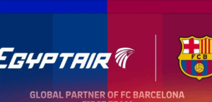 EgyptAir is a sponsor of Barcelona with more than 4 million euros annually