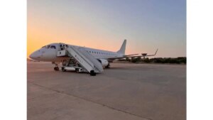 A step towards operating Qlayaat…the operating company’s first plane arrives in Beirut