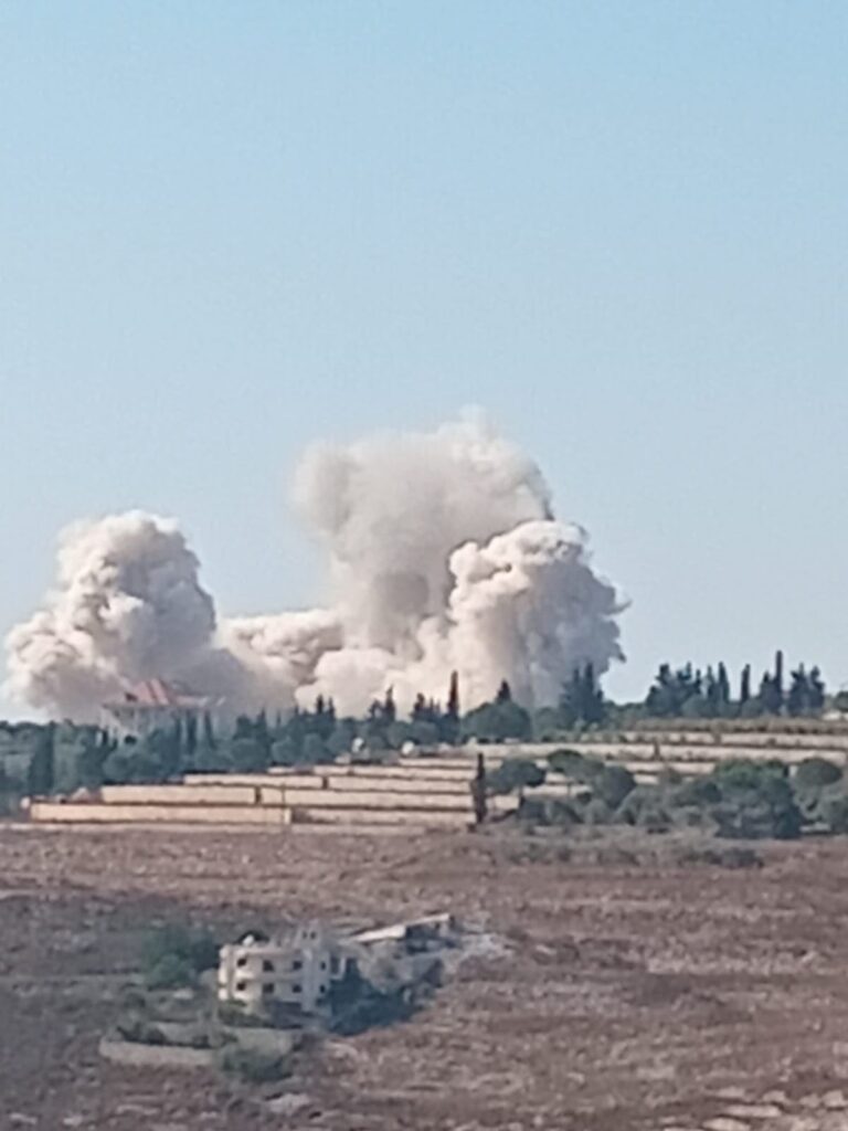 From the host to the school and homes… Israel ignites the south