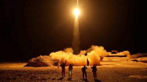 Ballistic fire and drones are burning…the Saudi depth and Aramco facilities are under violent Houthi bombardment!