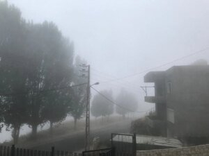 September raises the temperature…fog and drizzle change the scene in the afternoon