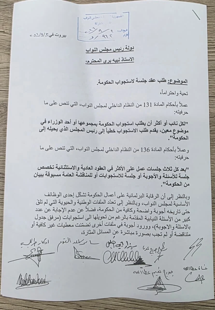 An interrogation request shakes the Council...the movement’s representatives confront the government (photos)