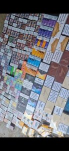 Secret hideouts and loaded cars… Customs strikes tobacco smuggling operations in various regions (video)