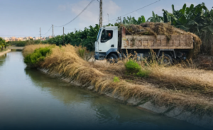 Litani moves in Adloun… The irrigation canal regains its clean face