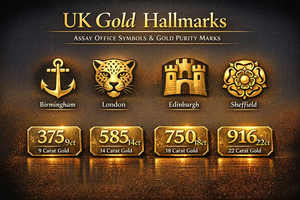 Antique Gold Hallmarks Identification UK: Value Inherited Gold