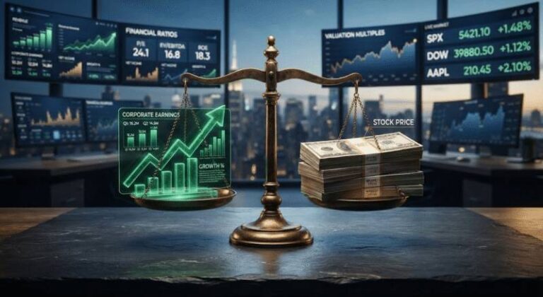 مكرر الربحية للأسهم (P/E Ratio): دليلك الذكي لمعرفة السهم الرخيص من الغالي