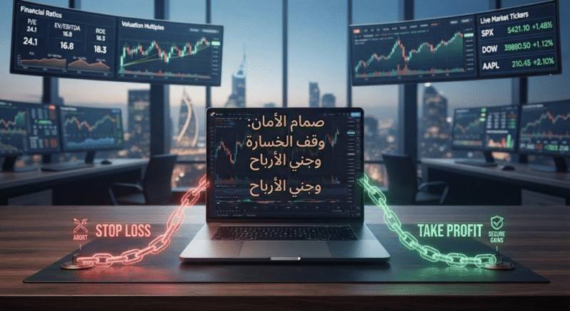 أمر وقف الخسارة وجني الأرباح