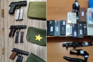 A cell of 8 members in the hands of the Revolutionary Guard…accusations of links to the royal movement