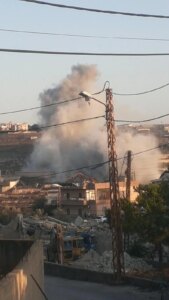 A heavy toll from yesterday’s raids… 4 martyrs and dozens wounded