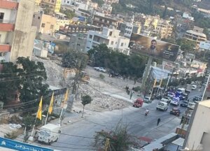 A drone strikes the heart of Nabatieh… two martyrs and one wounded when a car was targeted