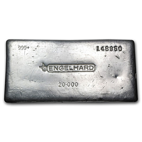 20 oz of Silver Worth