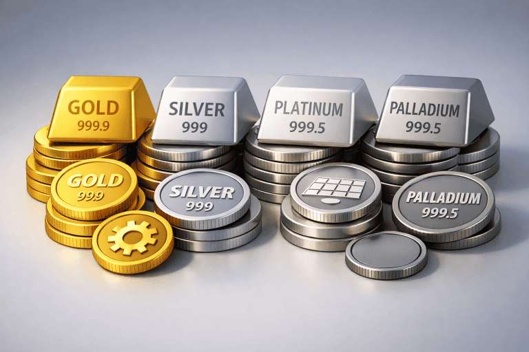 Investing in Silver, Platinum, and Industrial Precious Metals